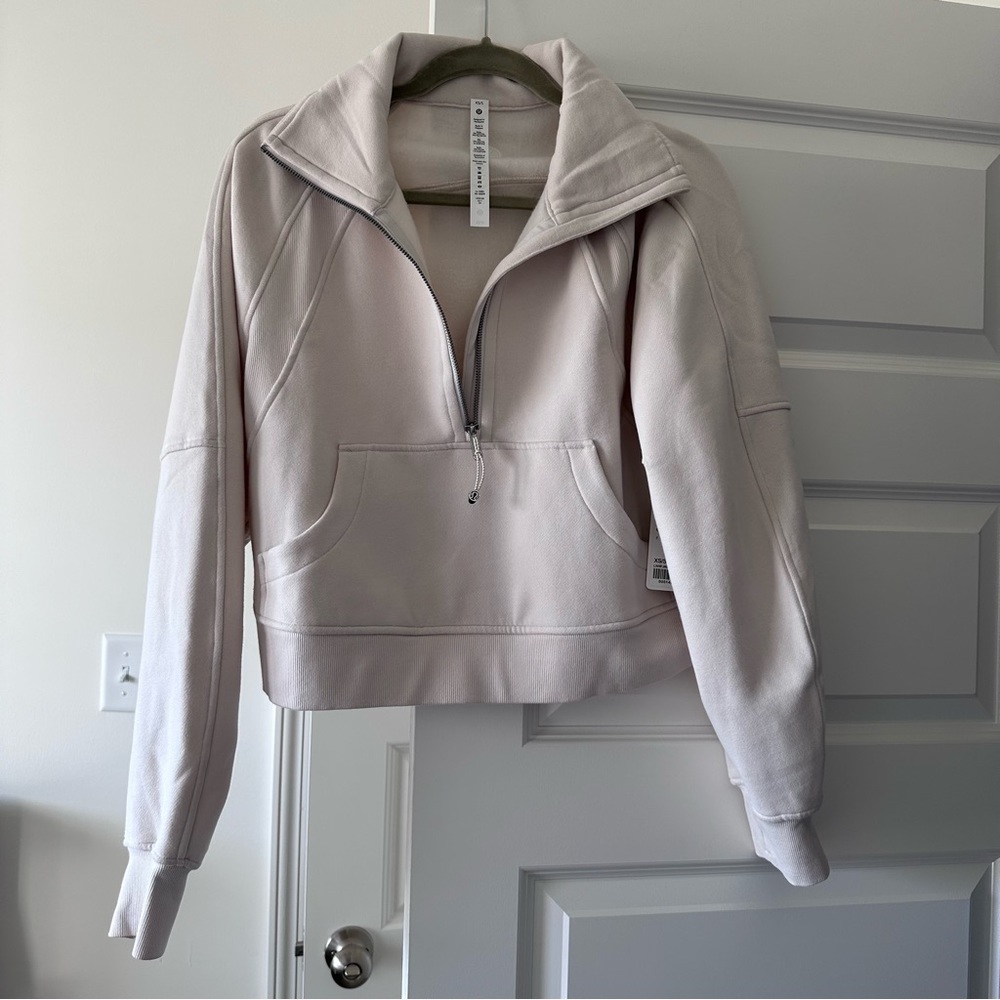 Lululemon Scuba Funnel Neck White Opal XS/S